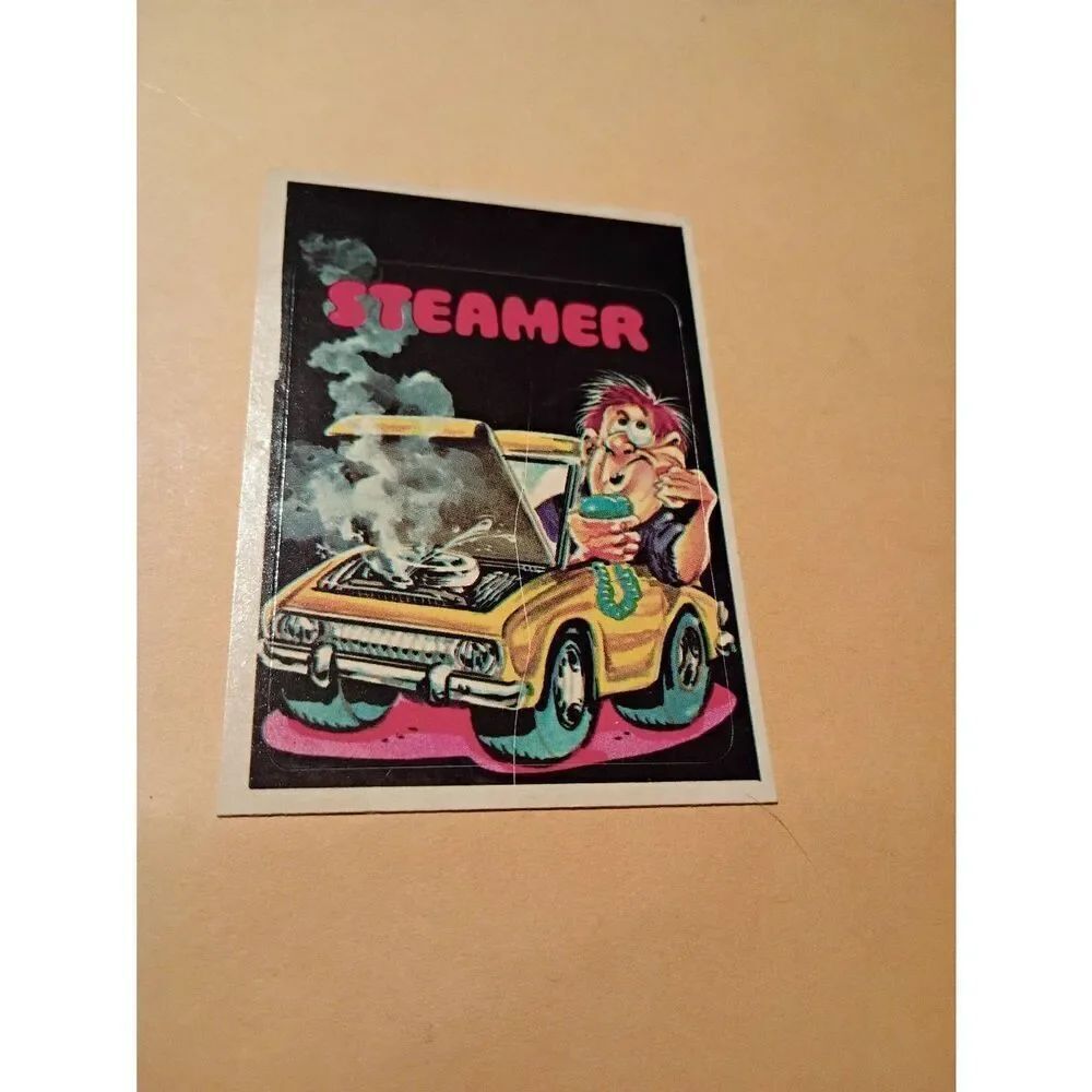 Vintage 1978 Donruss CB Convoy Sticker Trading Card CB Dictionary Steamer